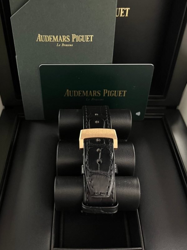 AS Piguet Royal Oak 41mm Rose Gold Black Dial 15510OR.OO.D002CR.02 - Image 4