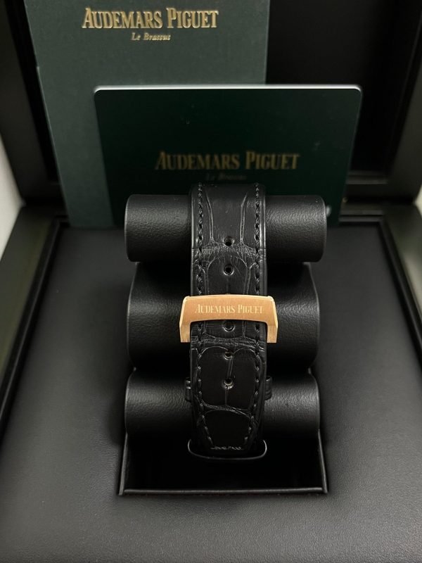 AS Piguet Royal Oak 41mm Rose Gold Black Dial 15510OR.OO.D002CR.02 - Image 7