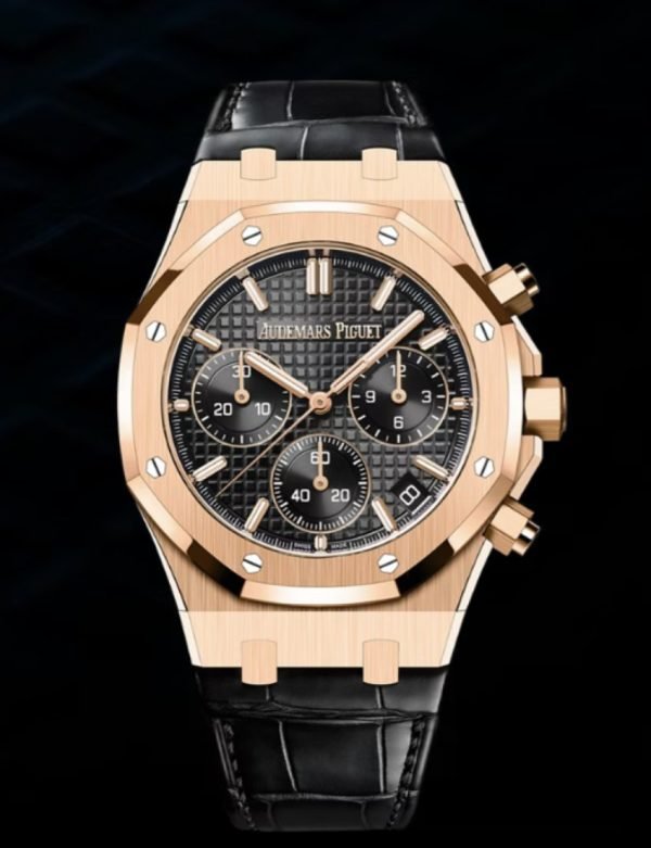 AS Piguet Royal Oak Chronograph Black Dial 26240OR.OO.D002CR.02