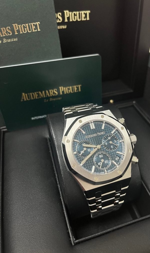 AS Piguet Royal Oak Chronograph Blue Index Dial 26240ST.OO.1320ST.05 - Image 3