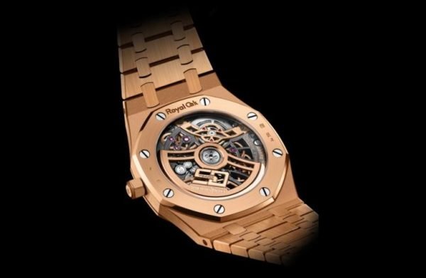 AS Piguet Royal Oak Jumbo "Jumbo" Extra-Thin Squelette Rose Gold "50th Anniversary" Reference # 16204OR.OO.1240OR.01 - Image 2