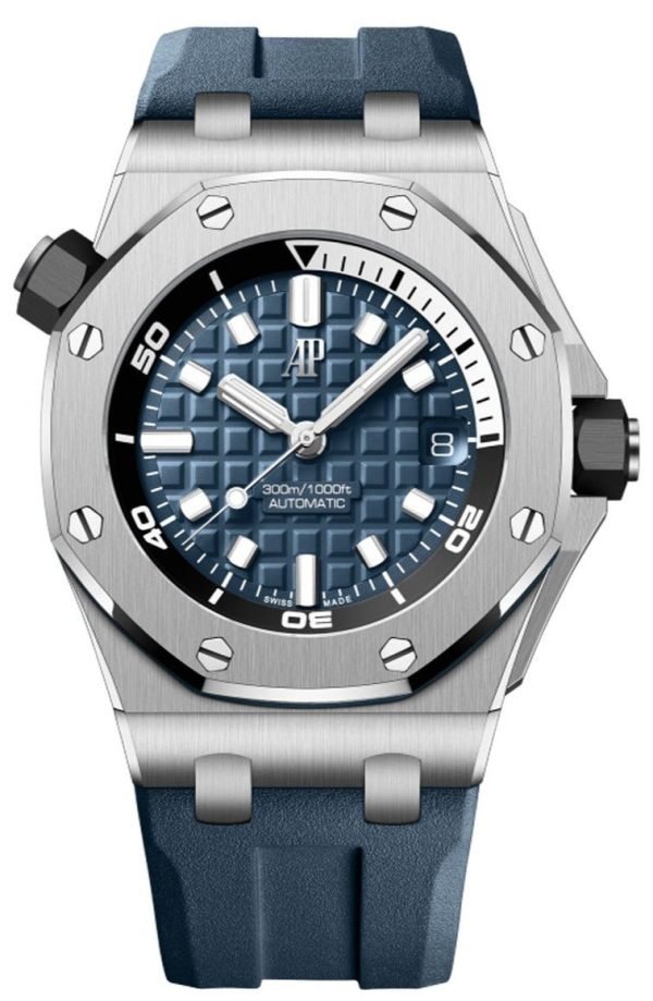 AS Piguet Royal Oak Offshore Diver Blue Dial (Reference # 15720ST.OO.A027CA.01)