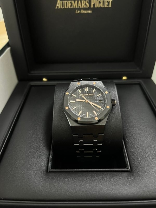 AS Piguet Royal Oak Selfwinding 34mm Black Ceramic 77350ce.oo.1266ce.01 - Image 4