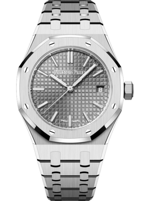 AS Piguet Royal Oak Selfwinding 37mm Stainless Steel Grey Dial 15550ST.OO.1356ST.07