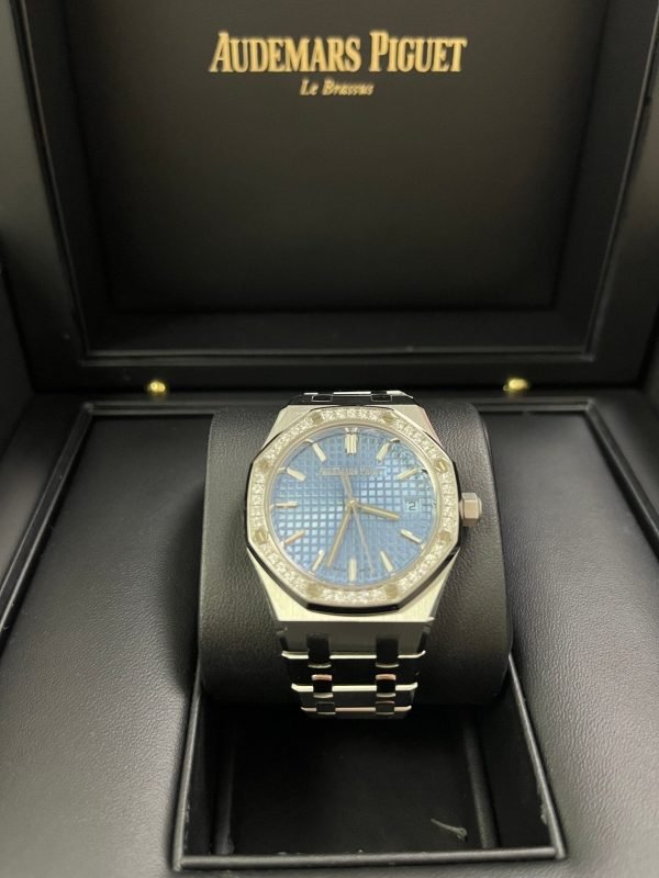 AS Piguet Royal Oak Selfwinding Ice Blue Dial 77451ST.ZZ.1361ST.03 - Image 2