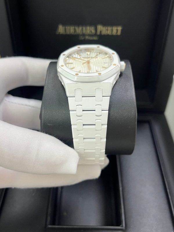 AS Piguet Royal Oak Selfwinding White Ceramic 77350CB.OO.1266CB.01 - Image 11