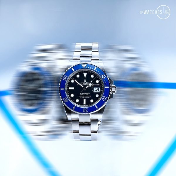 R White Gold Submariner Date Watch - The Blueberry - Blue Bezel - Black Dial (Ref # 126619LB) - Image 2