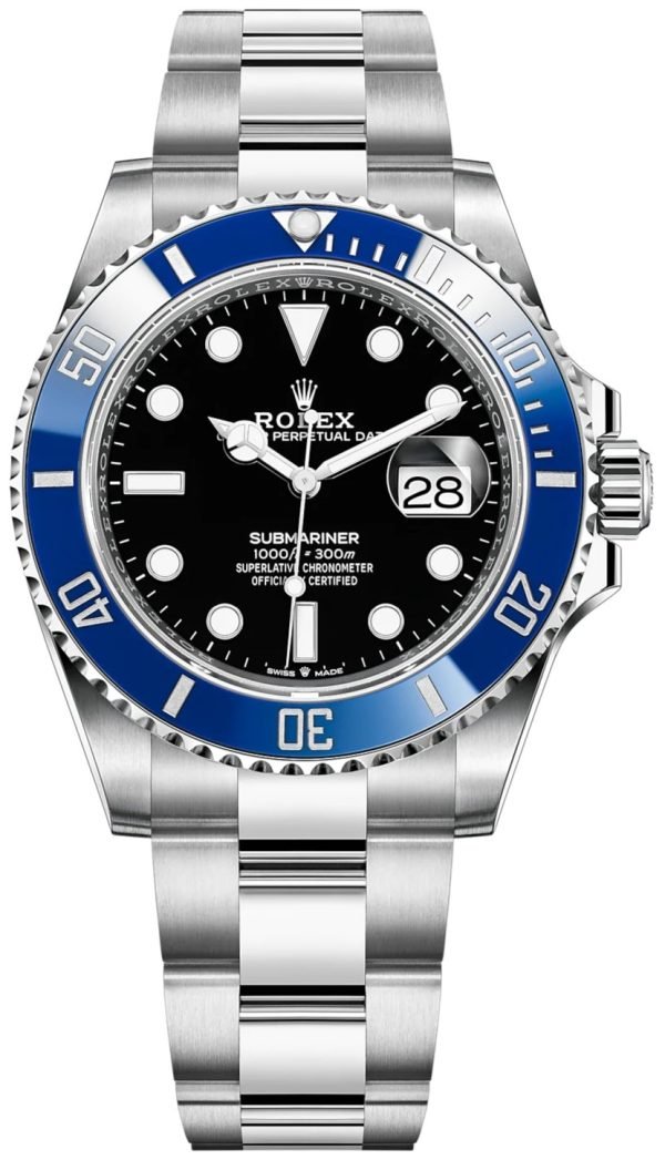 R White Gold Submariner Date Watch - The Blueberry - Blue Bezel - Black Dial (Ref # 126619LB)