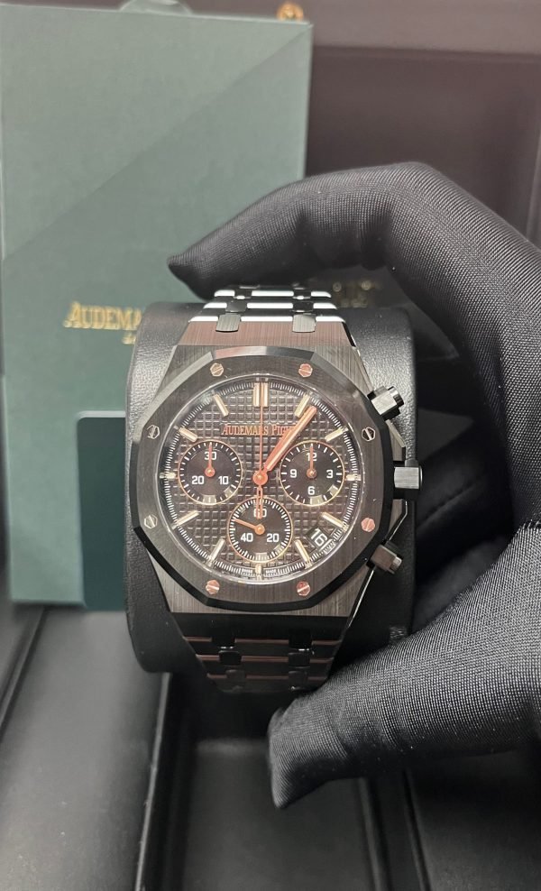 AS Piguet Royal Oak Chronograph 41mm Ceramic 26240CE.OO.1225CE.02 - Image 6