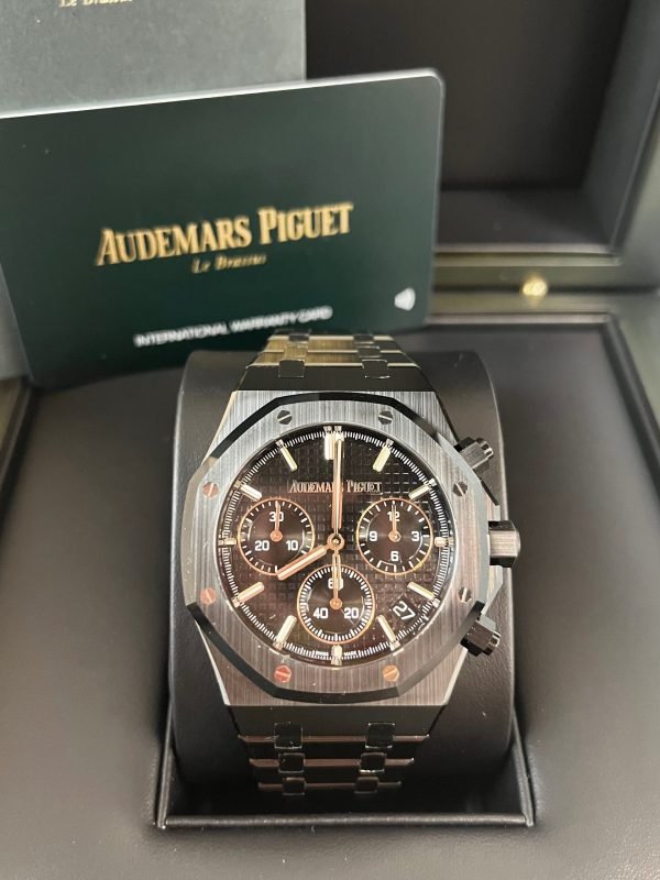 AS Piguet Royal Oak Chronograph 41mm Ceramic 26240CE.OO.1225CE.01 - Image 5