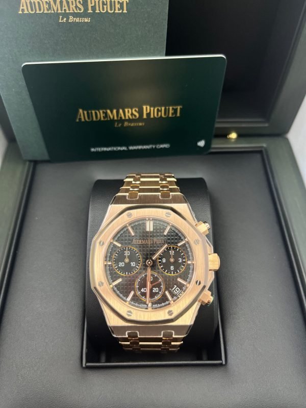 AS Piguet Royal Oak Chronograph Black dial 26240OR.OO.1320OR.06 - Image 3