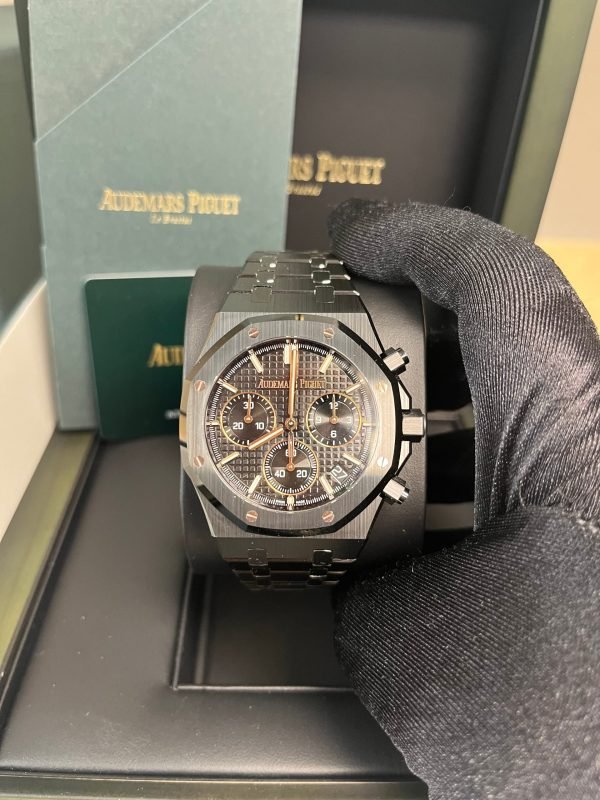 AS Piguet Royal Oak Chronograph 41mm Ceramic 26240CE.OO.1225CE.01 - Image 10