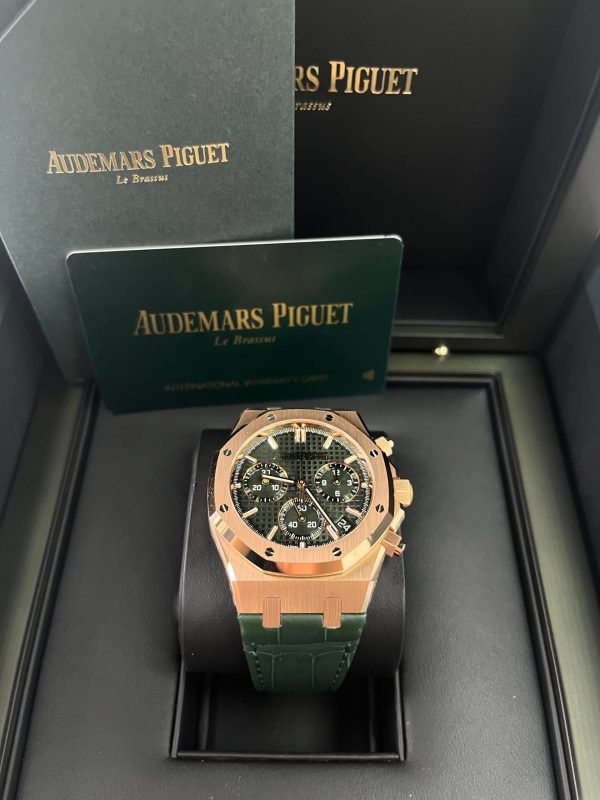 AS Piguet Royal Oak Chronograph Green Dial 26240OR.OO.D404CR.02 - Image 11