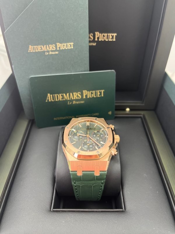 AS Piguet Royal Oak Chronograph Green Dial 26240OR.OO.D404CR.02 - Image 2