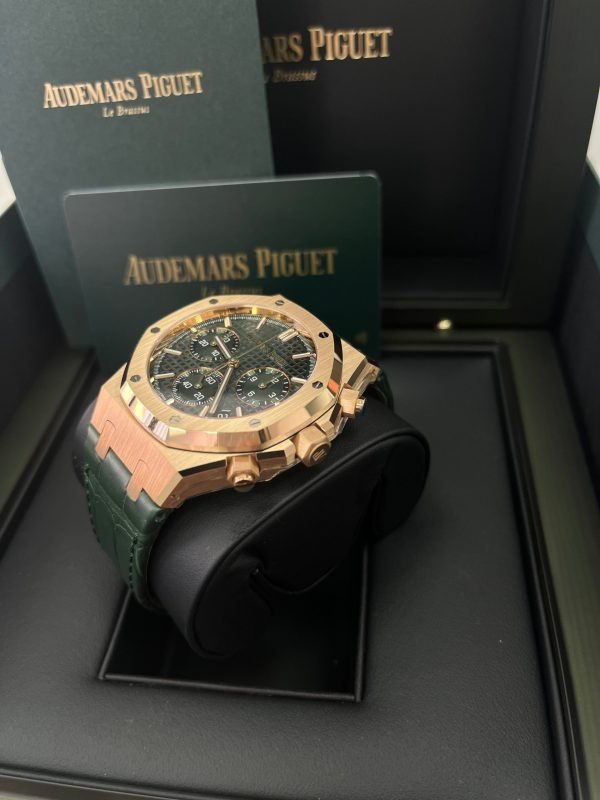 AS Piguet Royal Oak Chronograph Green Dial 26240OR.OO.D404CR.02 - Image 5