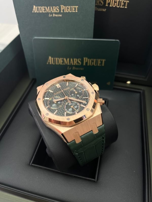 AS Piguet Royal Oak Chronograph Green Dial 26240OR.OO.D404CR.02 - Image 3