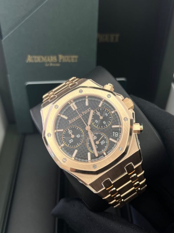 AS Piguet Royal Oak Chronograph Black dial 26240OR.OO.1320OR.06 - Image 6