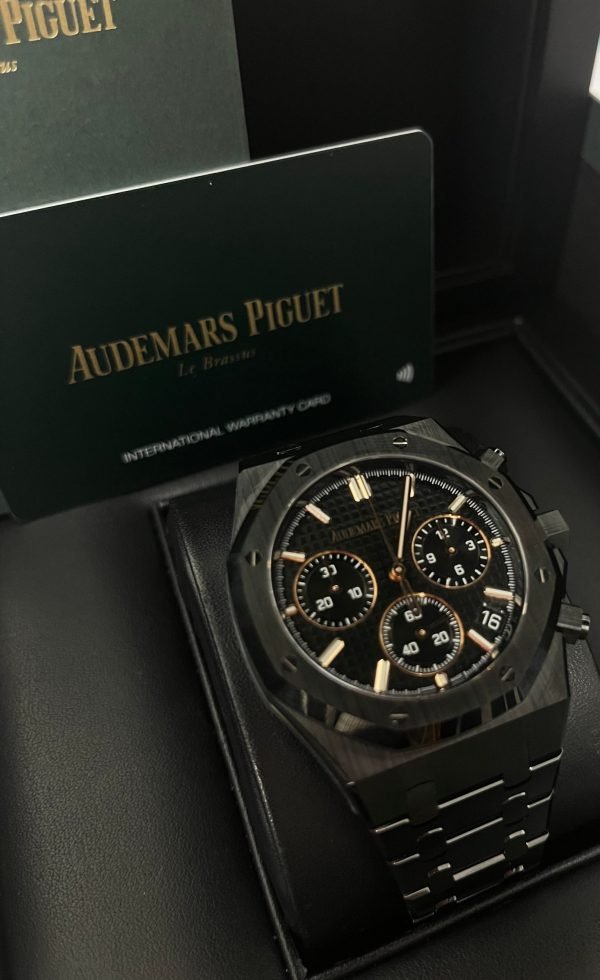 AS Piguet Royal Oak Chronograph 41mm Ceramic 26240CE.OO.1225CE.02 - Image 5