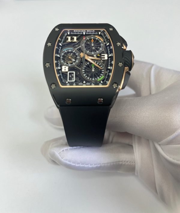 Richard Mille RM72-01 Automatic Winding Lifestyle Flyback Chronograph Black Ceramic - Image 3