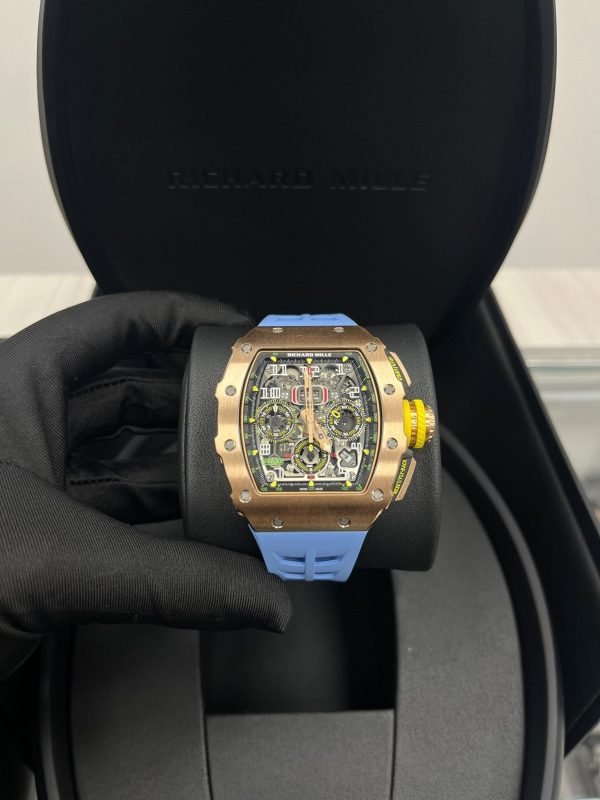 Richard Mille RM 011 11-03 Full Rose Gold Skeleton Dial - Image 9