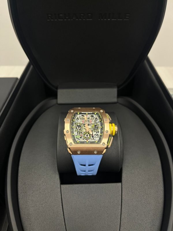 Richard Mille RM 011 11-03 Full Rose Gold Skeleton Dial - Image 6