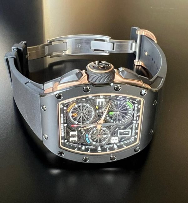 Richard Mille RM72-01 Automatic Winding Lifestyle Flyback Chronograph Black Ceramic - Image 10