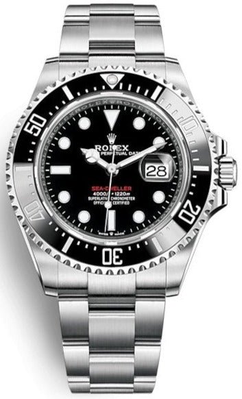 R Sea-Dweller 43 Stainless Steel/ Black Dial/ Ceramic RED 50th Anniversary (Ref# 126600)