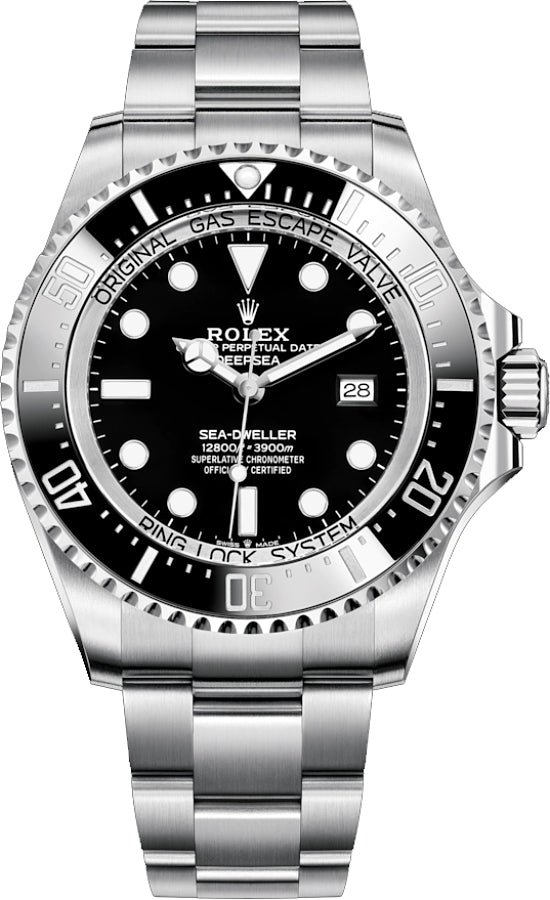 R Sea-Dweller Deepsea 44 Watch – Black Dial (Ref# 126660)