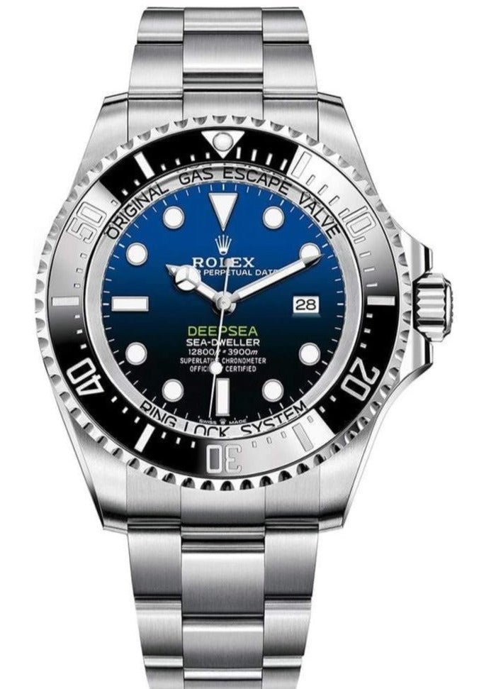 R Sea-Dweller Deepsea Stainless Steel 44 – James Cameron Blue Dial (Ref# 126660)