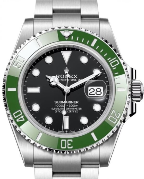 R Submariner Date 41mm Black Dial NEW RELEASE 2023 Kermit MKII Bezel 126610LV